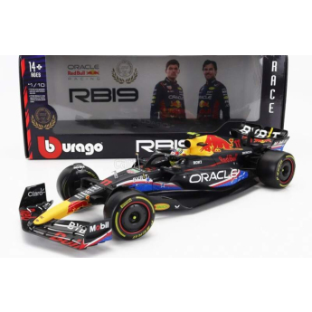 Model Red Bull F1 RB19 BBurago #11 Sergio Perez Austin GP 2023 1:18