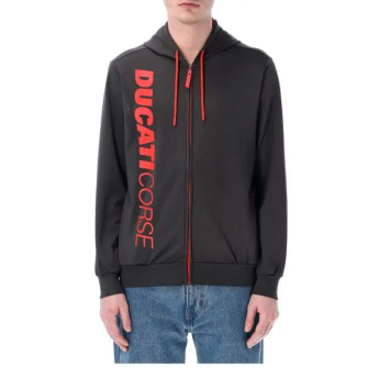 Ducati Corse bluza męska dark gray with logo - M 2026