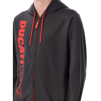 Ducati Corse bluza męska dark gray with logo - M 2026