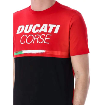 Ducati Corse koszulka męska tricolor 2026