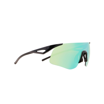 Red Bull Racing okulary przeciwsłoneczne MARK black with green-blue glass