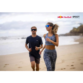 Red Bull Racing okulary przeciwsłoneczne DAFT white with red-orange glass