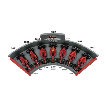 Samochody i motocykle model 1/43 Set 7 Leclerc / Sainz