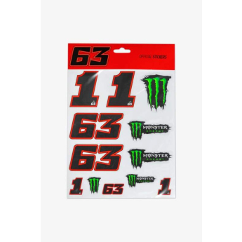 Francesco Bagnaia naklejki Monster Energy 2026