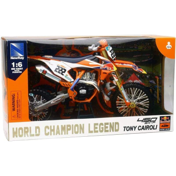 Samochody i motocykle model 1/6 KTM SX 450 S-F Antonio Cairoli Legend