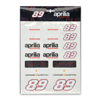 Aprilia Racing naklejki A4 2026