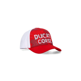 Ducati Corse dziecięca czapka baseballowa with logo 2026