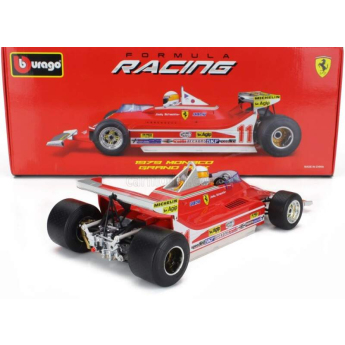 Samochody i motocykle model 1/18 Ferrari F1 312T4 1979 Monaco GP J. Scheckter