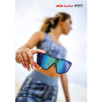 Red Bull Racing okulary przeciwsłoneczne DAFT light blue with blue glass