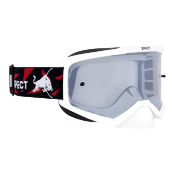 Red Bull Racing gogle motocrossowe EVAN, white with clear glass