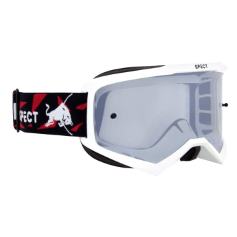 Red Bull Racing gogle motocrossowe EVAN, white with clear glass
