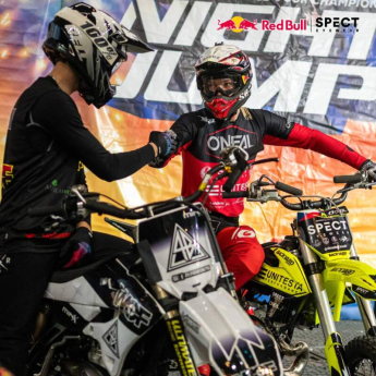 Red Bull Racing gogle motocrossowe EVAN, white with clear glass