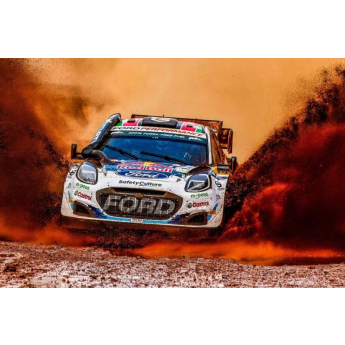 Samochody i motocykle model 1/18 IXO Ford Puma Rally 1, WRC, Safari Rallye Kenia, 2024, #16,