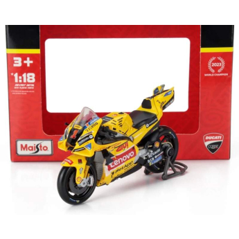 Samochody i motocykle model 1/18 Ducati MotoGP GP23 - Francesco Bagnaia #1 - Misano SE