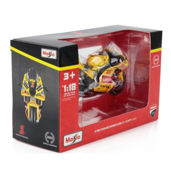 Samochody i motocykle model 1/18 Ducati MotoGP GP23 - Francesco Bagnaia #1 - Misano SE