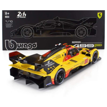 Samochody i motocykle model 1/18 Ferrari 499P NR.83 Le Mans 2024 AF Corse - Deluxe edice