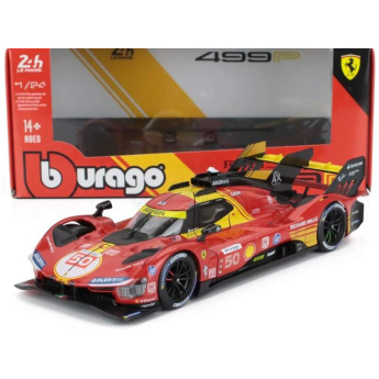 Samochody i motocykle model 1/24 Ferrari 499P #50 Winner Le Mans 2024