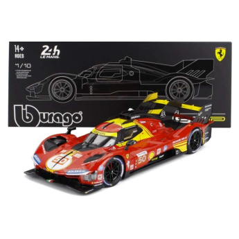 Samochody i motocykle model 1/18 Ferrari 499P NR. 50 Winner Le Mans 2024 - Deluxe edice