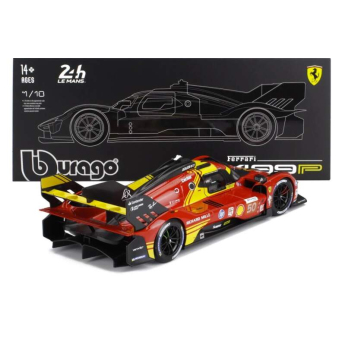 Samochody i motocykle model 1/18 Ferrari 499P NR. 50 Winner Le Mans 2024 - Deluxe edice
