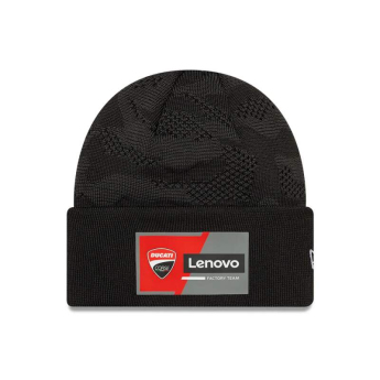 Ducati Corse czapka zimowa with logo black 2026