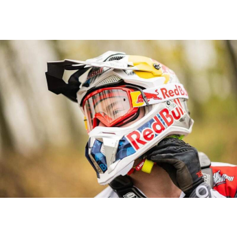 Red Bull Racing gogle motocrossowe STRIVE orange with clear glass