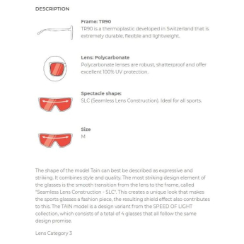 Red Bull Racing okulary przeciwsłoneczne TAIN black with gold lenses