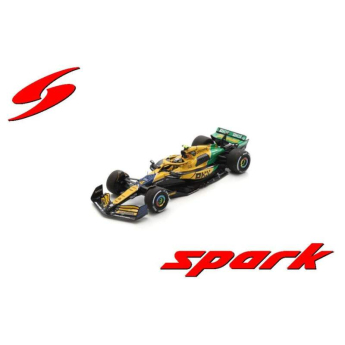 Samochody i motocykle model 1/43 Spark McLaren F1 Team MCL38 Lando Norris Monaco GP 2024