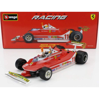 Samochody i motocykle model 1/18 Ferrari F1 312T4 1979 Monza GP J. Scheckter