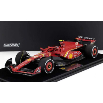 Samochody i motocykle model 1/18 LookSmart Scuderia Ferrari SF-24 C. Sainz Australia GP 2024 Winner