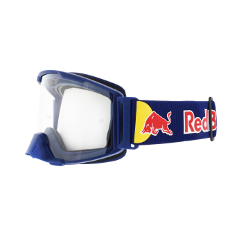 Red Bull Racing gogle motocrossowe STRIVE S, dark blue with clear glass