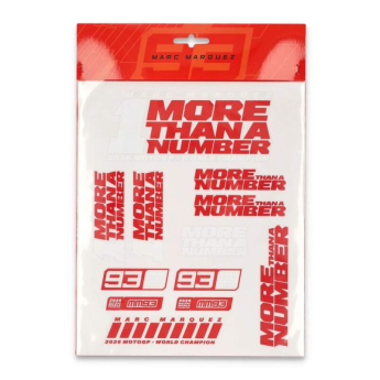 Marc Marquez naklejki 93 - #1 Championship Stickers 2026