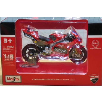 Samochody i motocykle model 1/18 Ducati MotoGP GP24 - Enea Bastianini #1