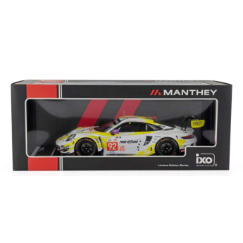 Samochody i motocykle model 1/18 Porsche 911 GT3 R #92 Bachler/Malykhin/Sturm 24H Le Mans 2024