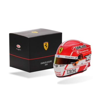 Samochody i motocykle model kasku 1/2 Charles Leclerc 2025