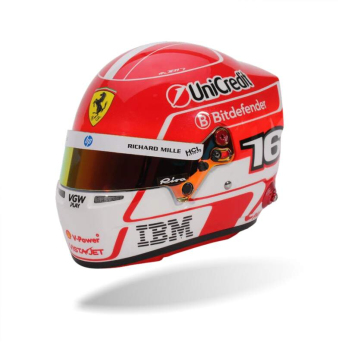 Samochody i motocykle model kasku 1/2 Charles Leclerc 2025