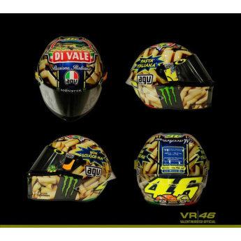 Samochody i motocykle model kasku 1:5 MotoGP Valentino Rossi Mugello 2014