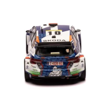 Samochody i motocykle model 1/43 Škoda Fabia Rally2 - Barum Rally 2024 #10 S.Wagner - J.Hain