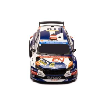 Samochody i motocykle model 1/43 Škoda Fabia Rally2 - Barum Rally 2024 #10 S.Wagner - J.Hain