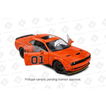 Model Solido Dodge Challenger R/T Scat Pack Widebody #01 Hazzard Tribute 2023 1:18
