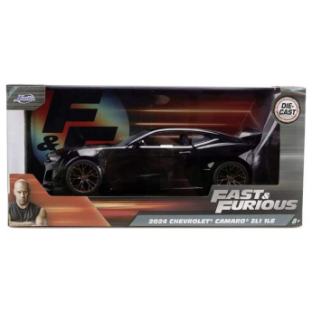 Samochody i motocykle model 1/24 Chevrolet Camaro 2024 ZL1 1LE Black - Fast & Furious