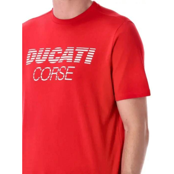 Ducati Corse koszulka męska inscription red 2026