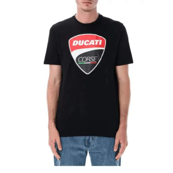Ducati Corse koszulka męska big logo black 2026