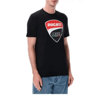 Ducati Corse koszulka męska big logo black 2026