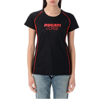 Ducati Corse koszulka damska with inscription - S 2026
