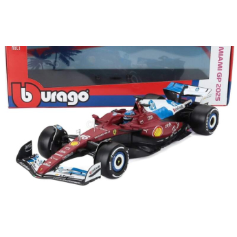 Samochody i motocykle model 1/18 Scuderia Ferrari SF-25 Charles Leclerc #16 Miami GP