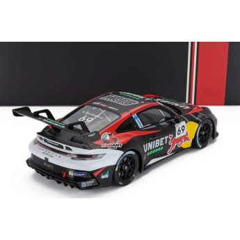 Samochody i motocykle model 1/24 IXO Porsche 911 GT3 #69 Porsche cup - Zolder 2024