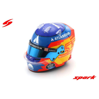 Samochody i motocykle model kasku 1:5 Carlos Sainz F1 2025