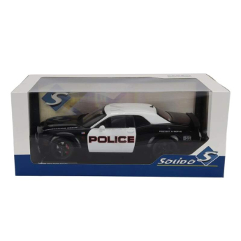 Model Solido Dodge Challenger DEMON POLICE 1:18