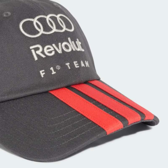 Audi F1 czapka baseballówka DNA 3-Stripes grey F1 Team 2026