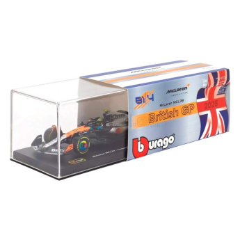 Samochody i motocykle model 1/43 McLaren F1 MCL39 Lando Norris Silverstone #4 2025 Signature